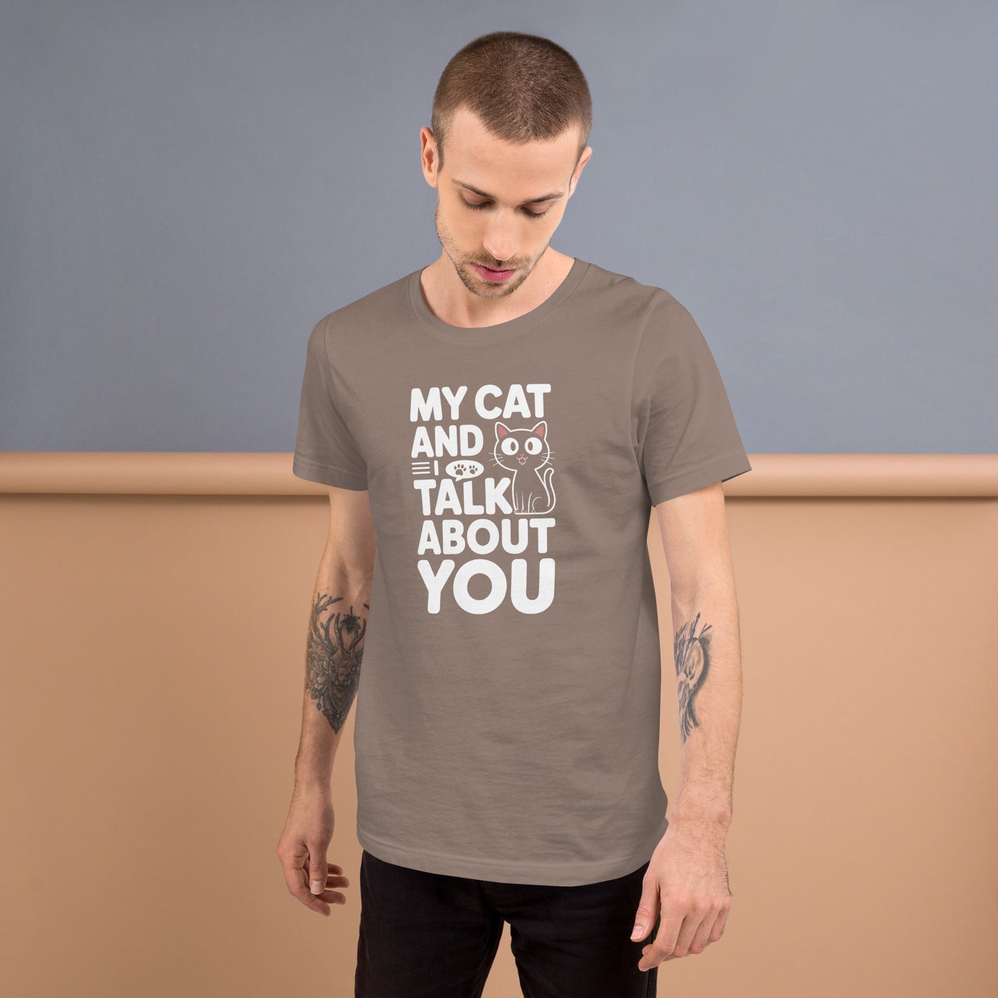 Humorous cat lover tee