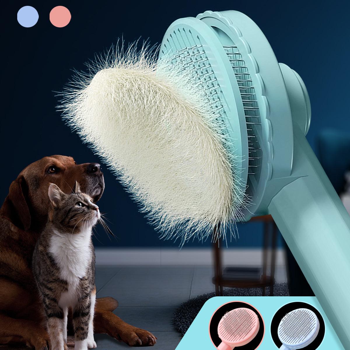 Pet Hair Remover Pro – Ultimate Grooming Brush for Cats & Dogs-0