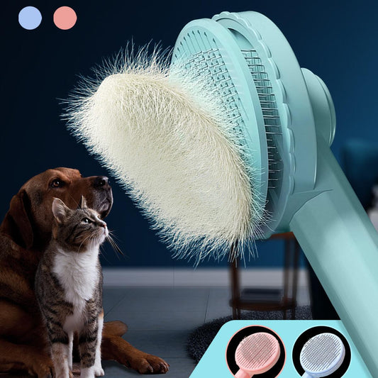 Pet Hair Remover Pro – Ultimate Grooming Brush for Cats & Dogs-0