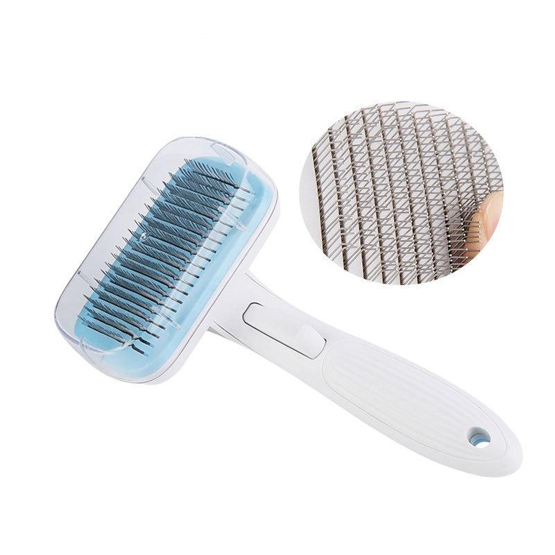 Luxury Pet Grooming Tool – Automatic Hair Removal Brush for Dogs & Cats-2