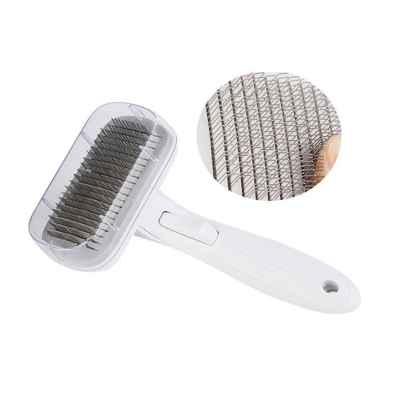 Luxury Pet Grooming Tool – Automatic Hair Removal Brush for Dogs & Cats-5