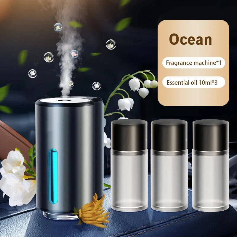 Aromatherapy car diffuser humidifier