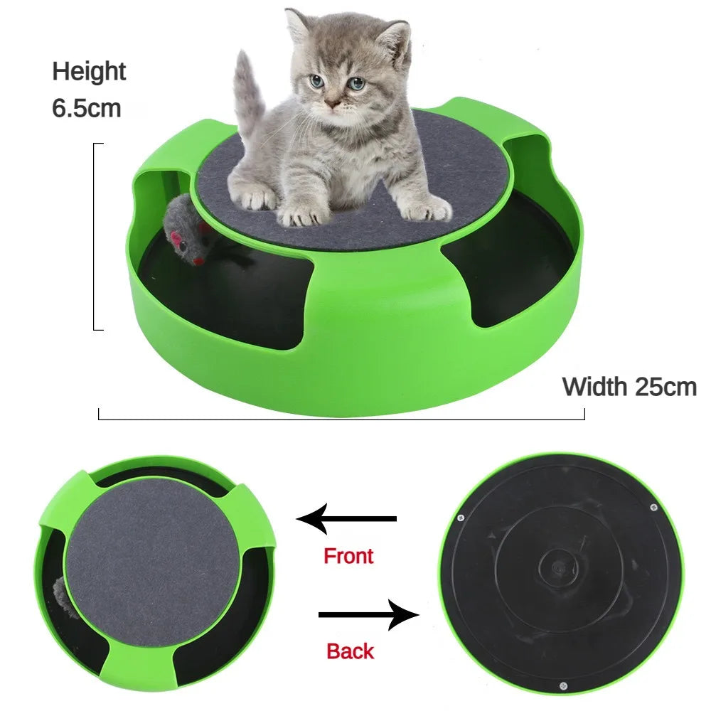 Cat enrichment toy designed to reduce boredom