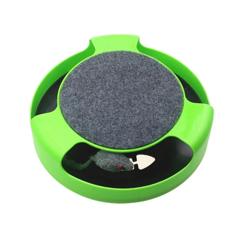 Cat intelligence training toy with mouse