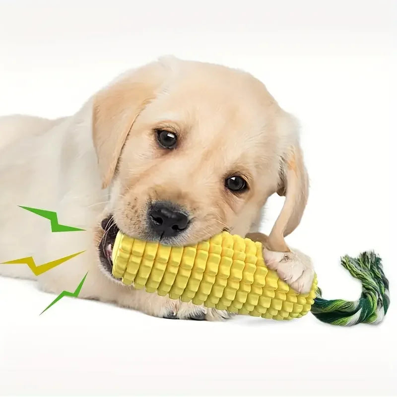Durable corn stick dog chew toy
