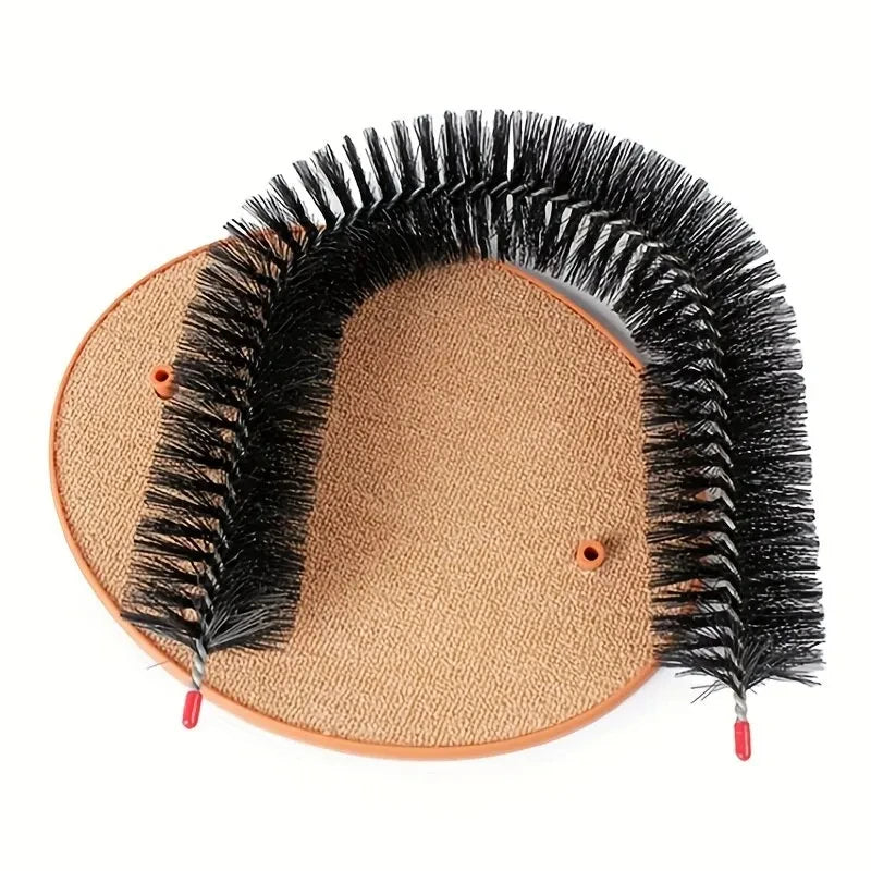 Feline massage and scratching toy