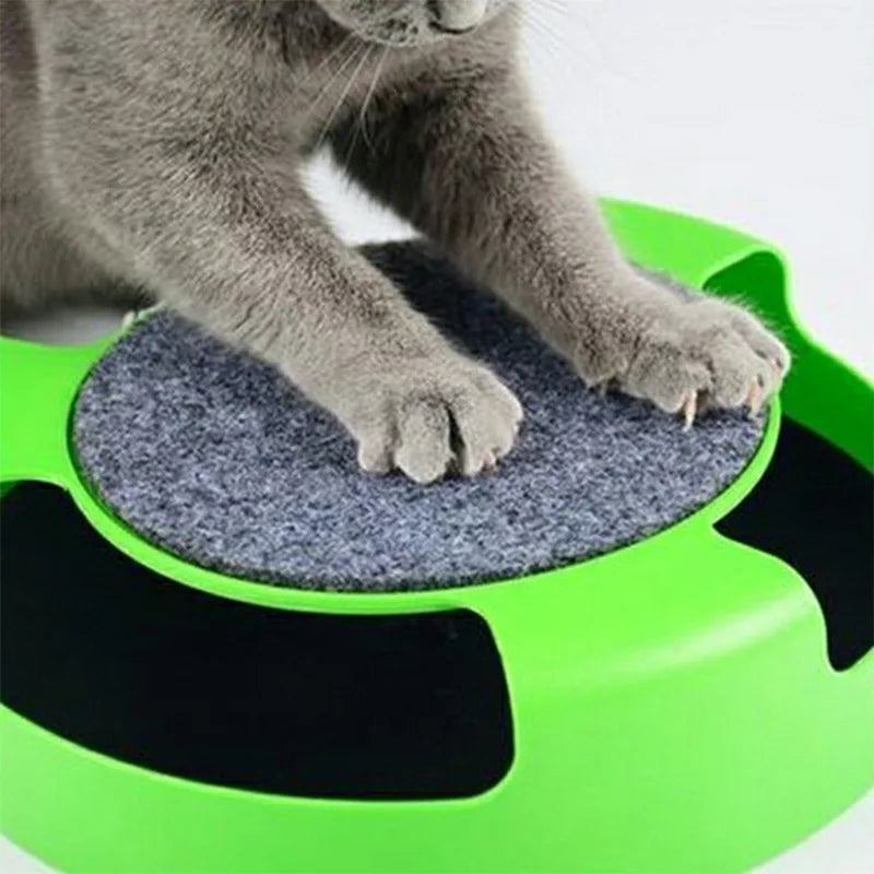 Fun puzzle-style cat toy for active play