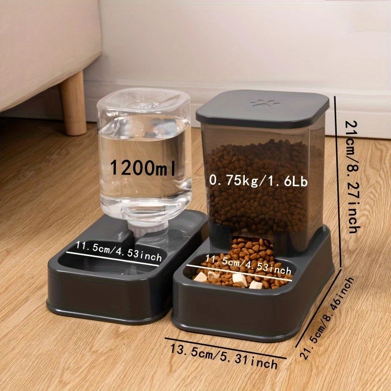 Gravity pet feeder for cats