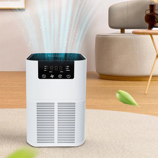 HEPA air purifier with negative ion generator