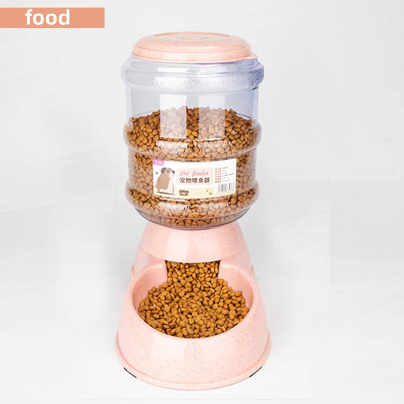 Convenient feeding and drinking bowl for pets