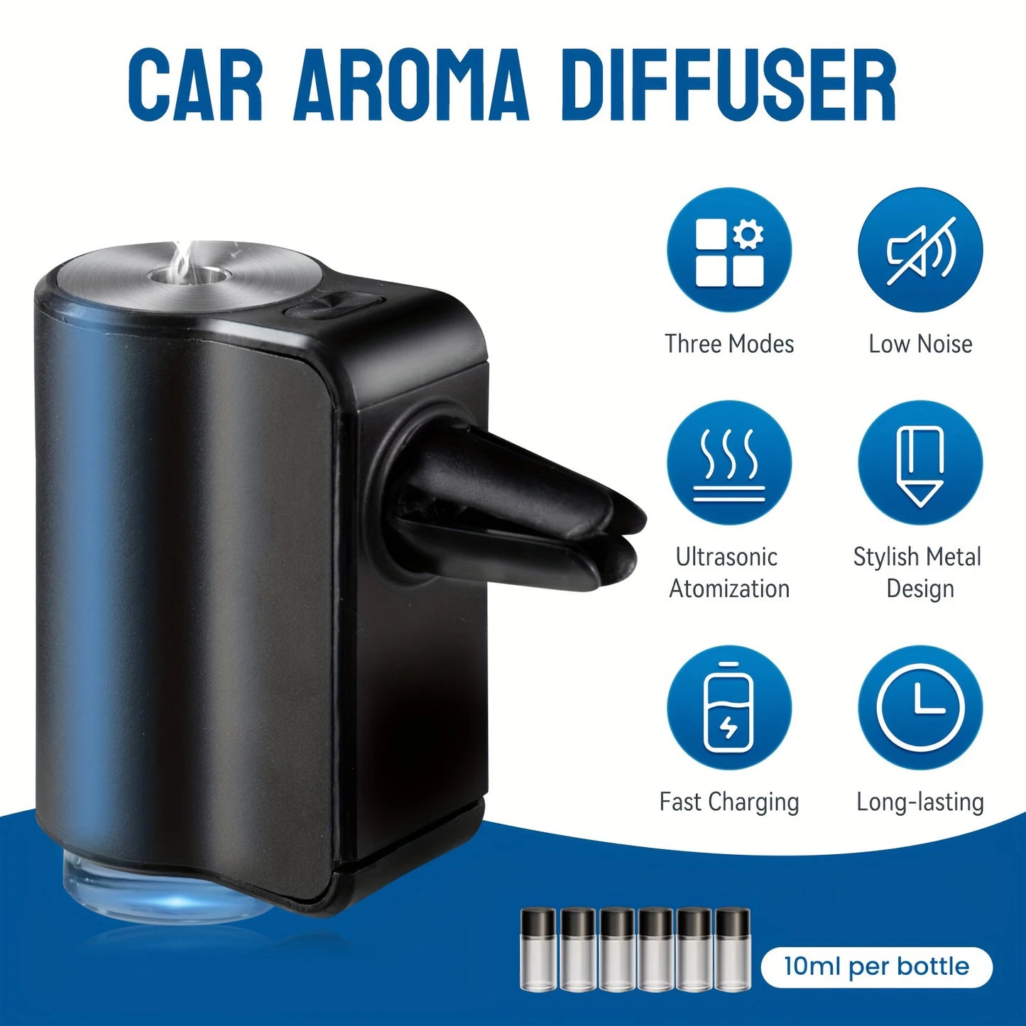 Modern car air purifier accessory