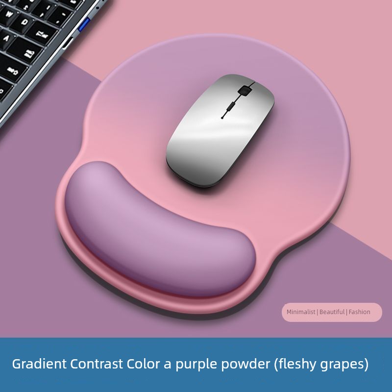 Mouse Pad Wrist Protection Girl Wristband Pad Mouse Hand Guard Wrist Rest Computer Mouse Pad Sponge Non-Slip Male