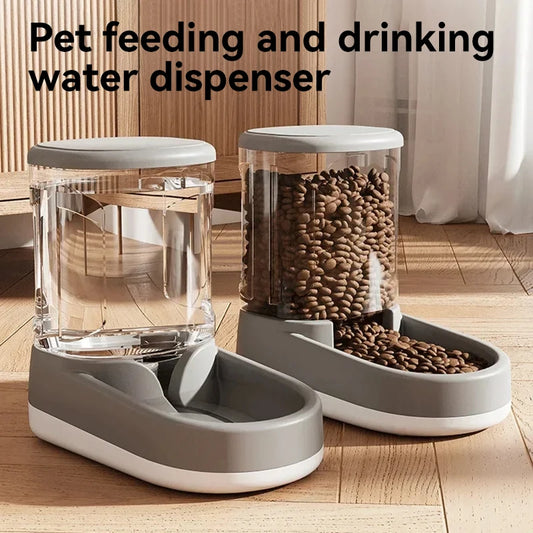 Pet Water Dispenser Cat Automatic Dog Feeder Cat Water Feeding Drink Water Flowing Water Transparent Puppy Kitten Feeding Bowls