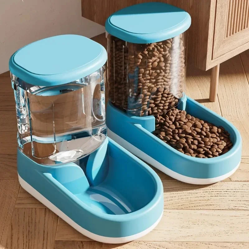 Pet Water Dispenser Cat Automatic Dog Feeder Cat Water Feeding Drink Water Flowing Water Transparent Puppy Kitten Feeding Bowls