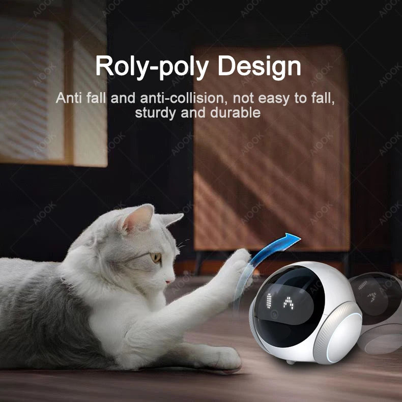 Smart pet camera with auto obstacle avoidance