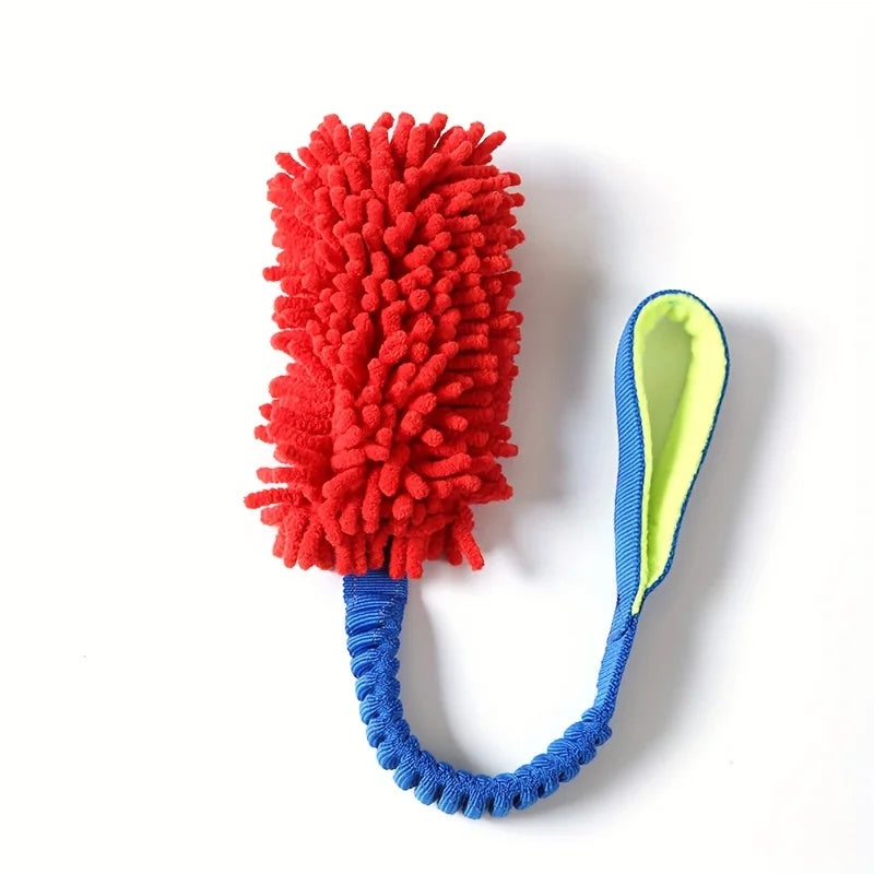 Teeth-engaging chew toy for dogs