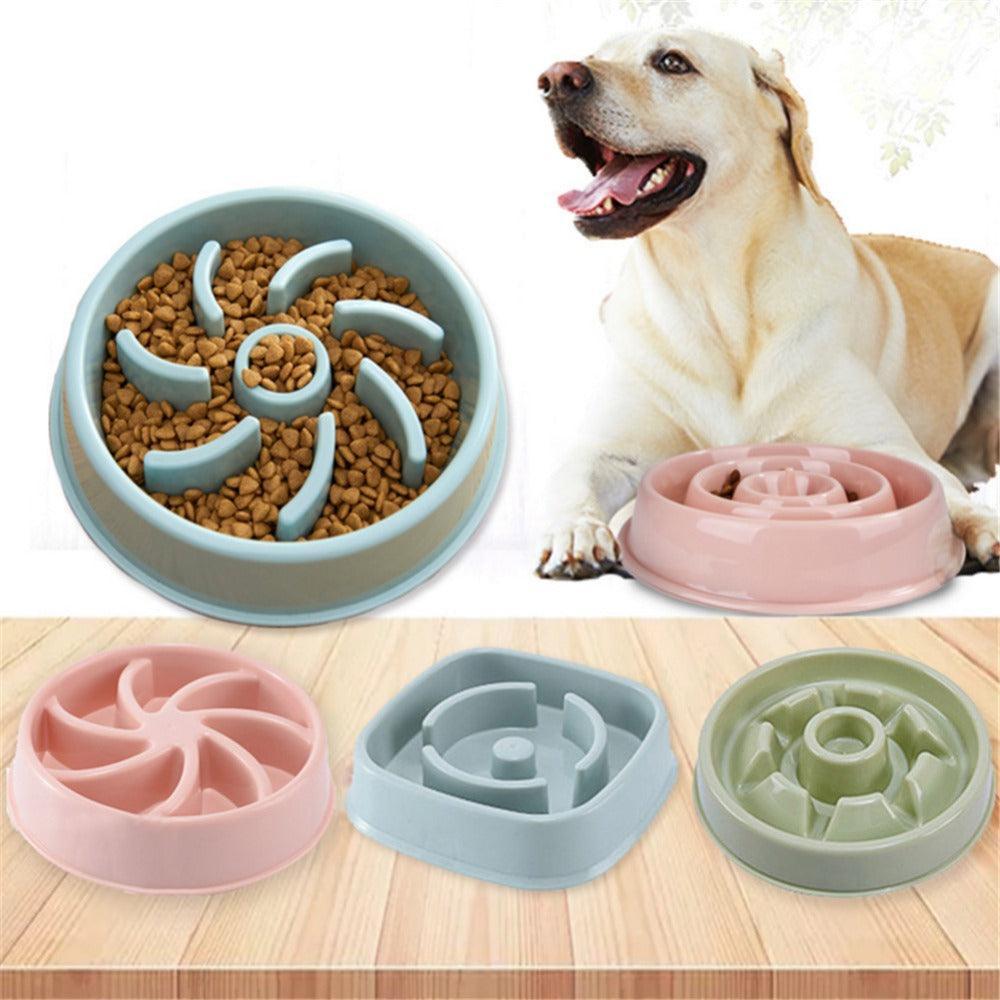 Choke-Free Slow Feeder Bowl for Dogs & Cats – Anti-Gulp Pet Feeding Bowl-0