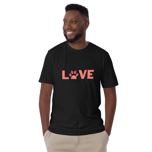 Love short-sleeve unisex t-shirt