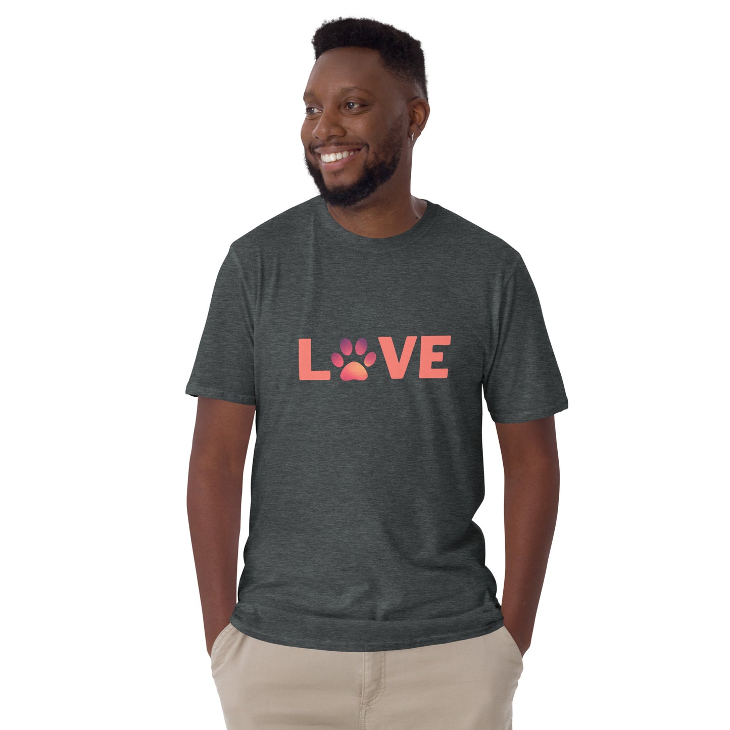 Love short-sleeve unisex t-shirt