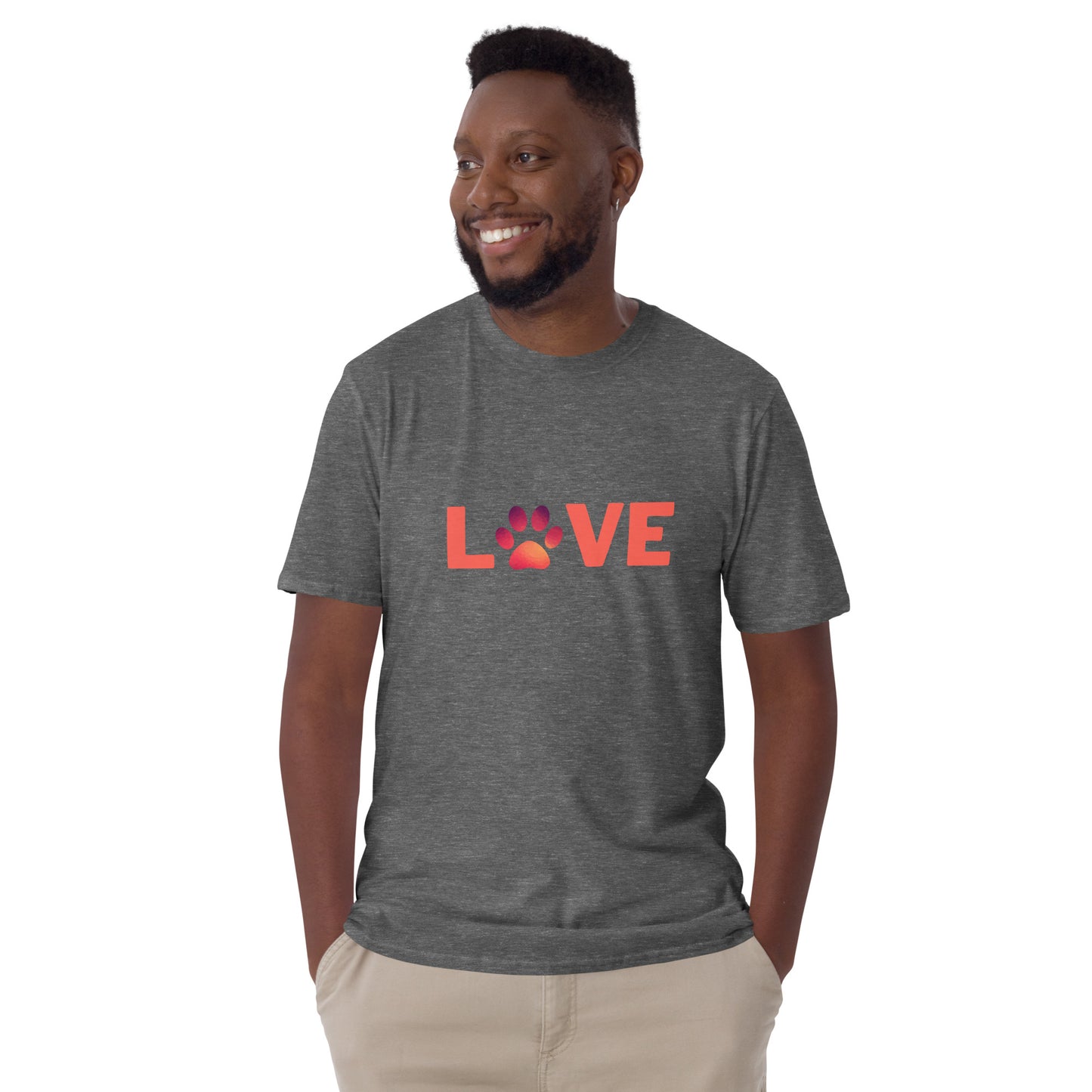 Love short-sleeve unisex t-shirt