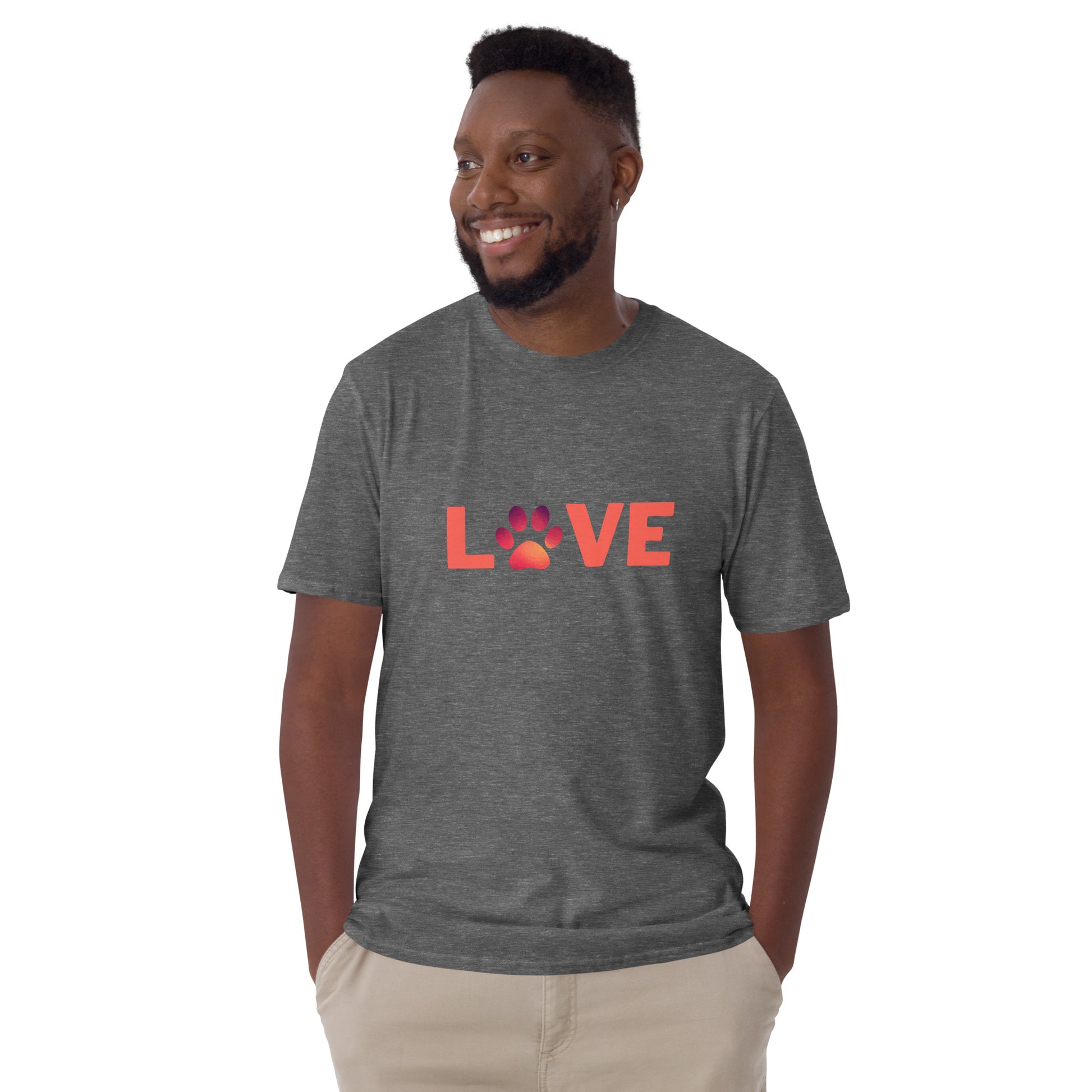 Love short-sleeve unisex t-shirt
