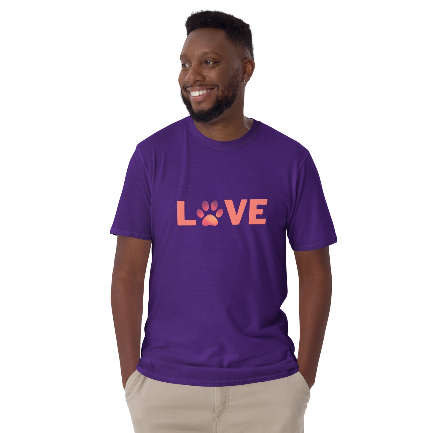 Love short-sleeve unisex t-shirt