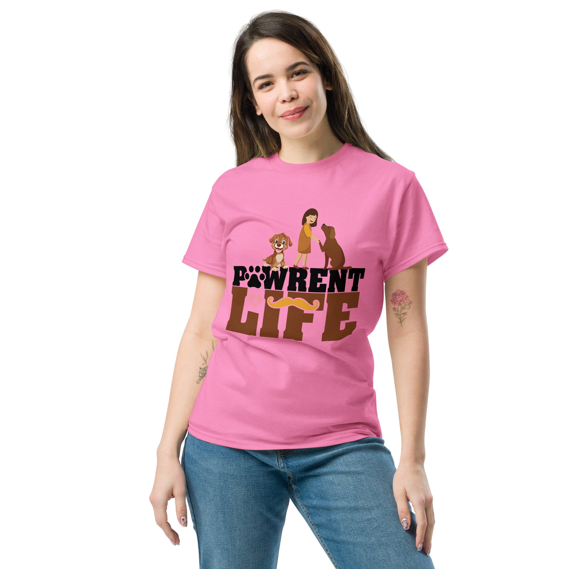 Pawrent Life unisex cotton t-shirt