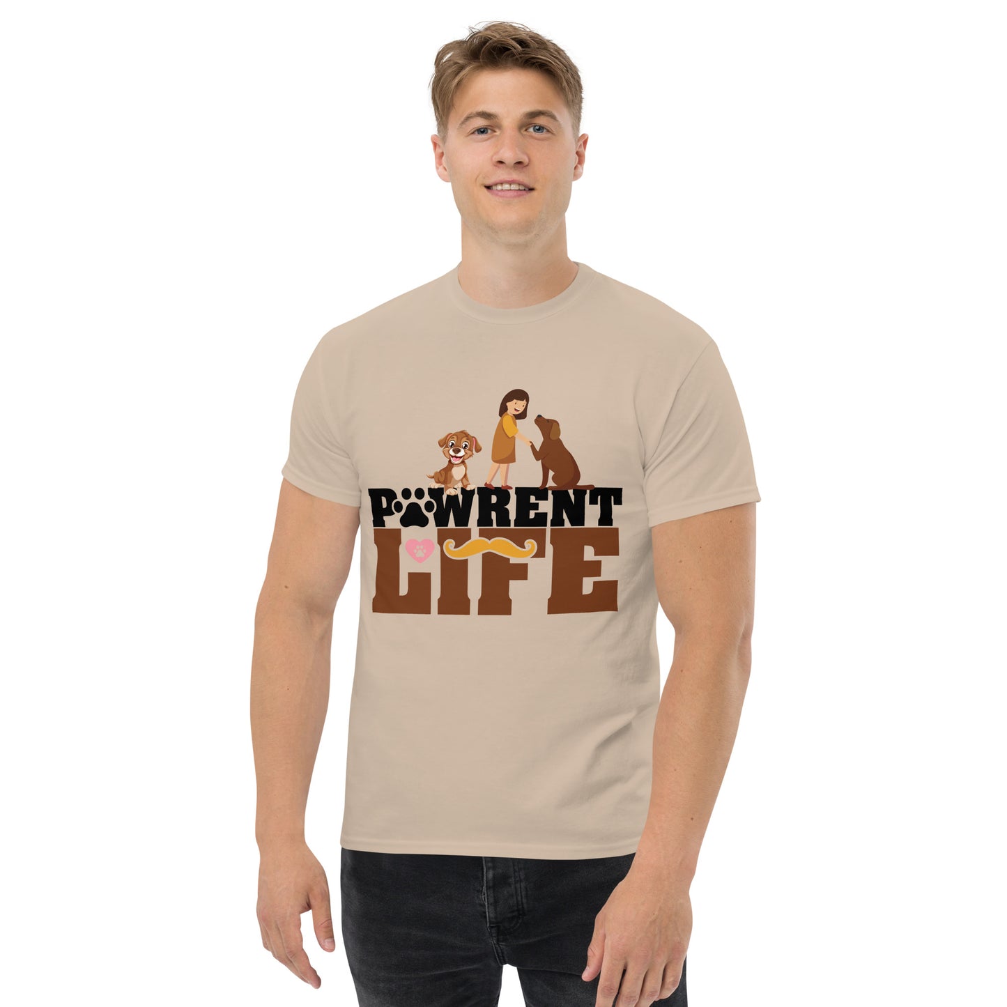 Pawrent Life unisex cotton t-shirt