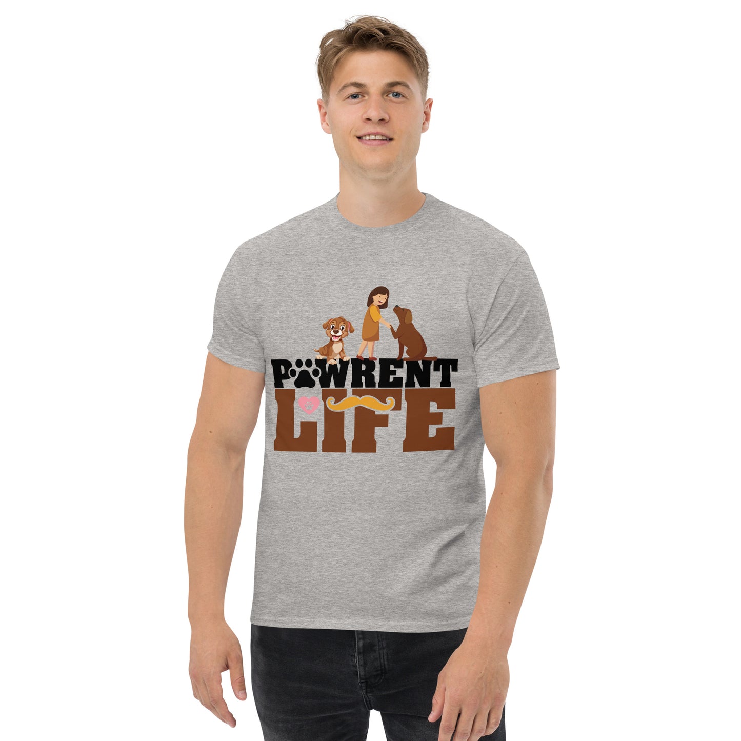 Pawrent Life unisex cotton t-shirt