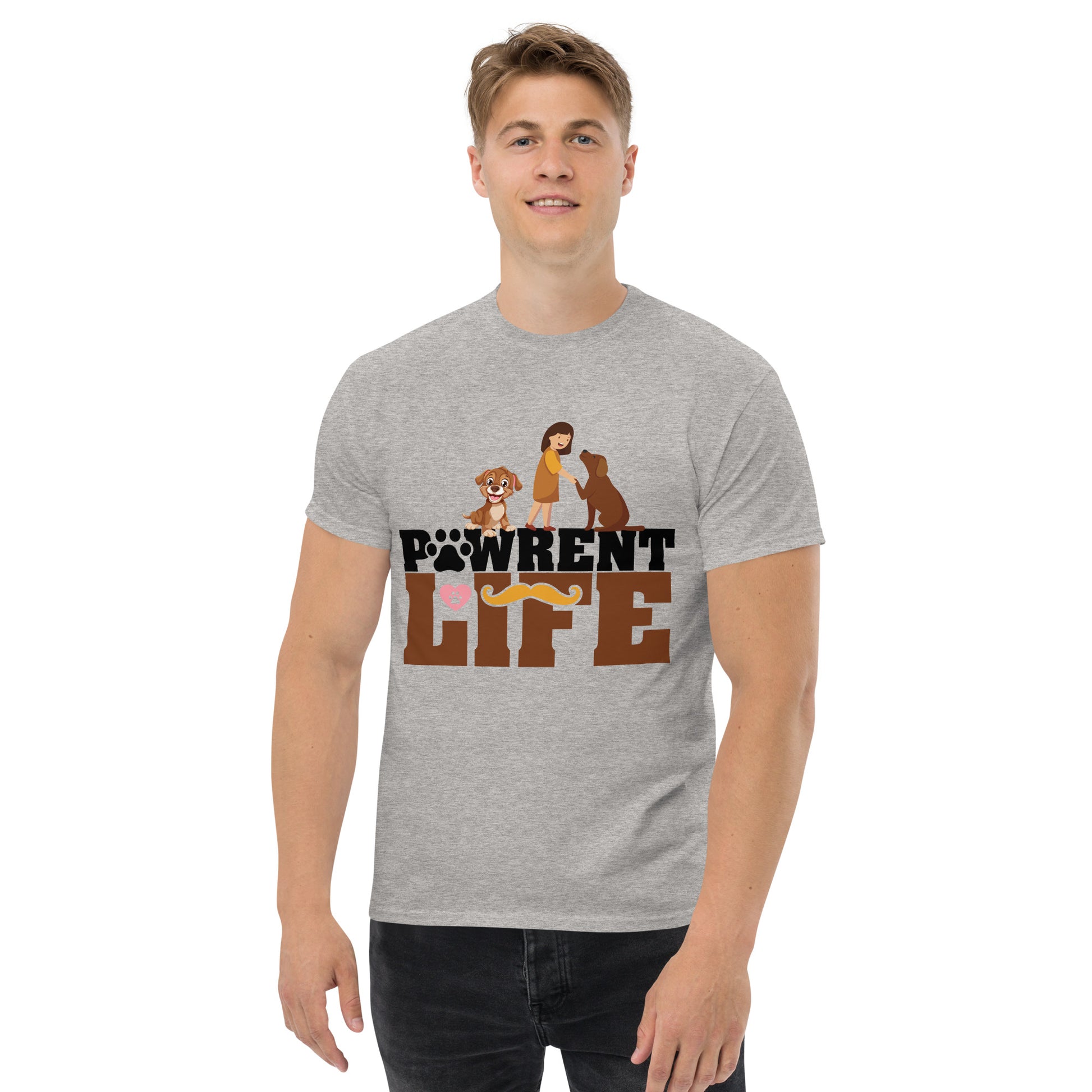 Pawrent Life unisex cotton t-shirt