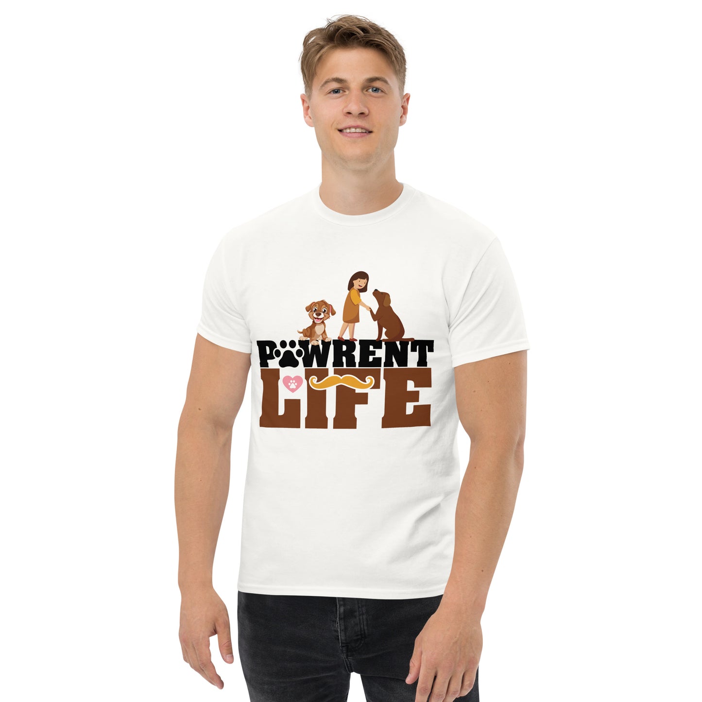 Pawrent Life unisex cotton t-shirt