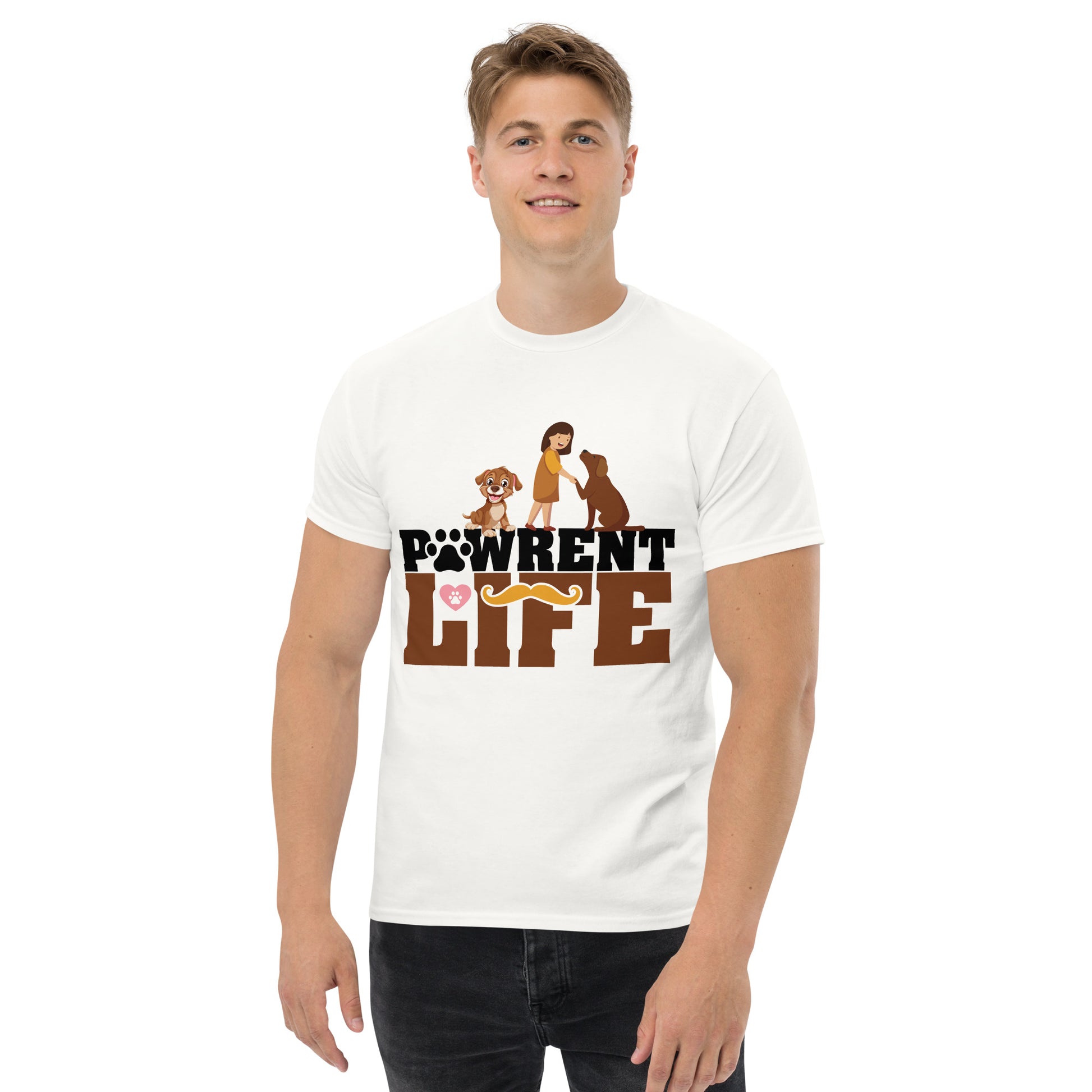 Pawrent Life unisex cotton t-shirt