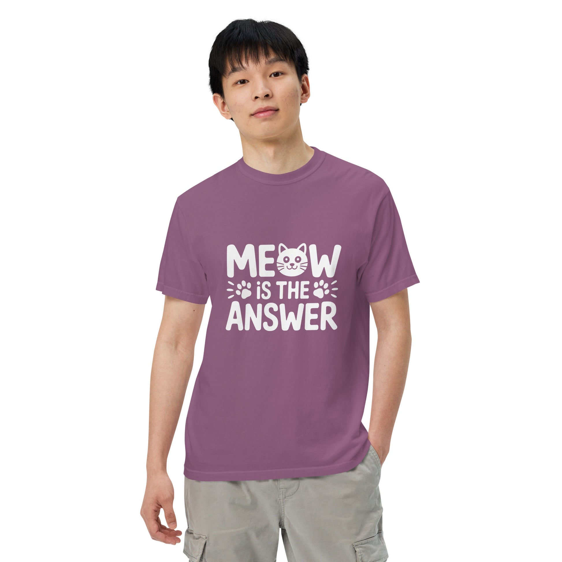 Witty cat lover tee