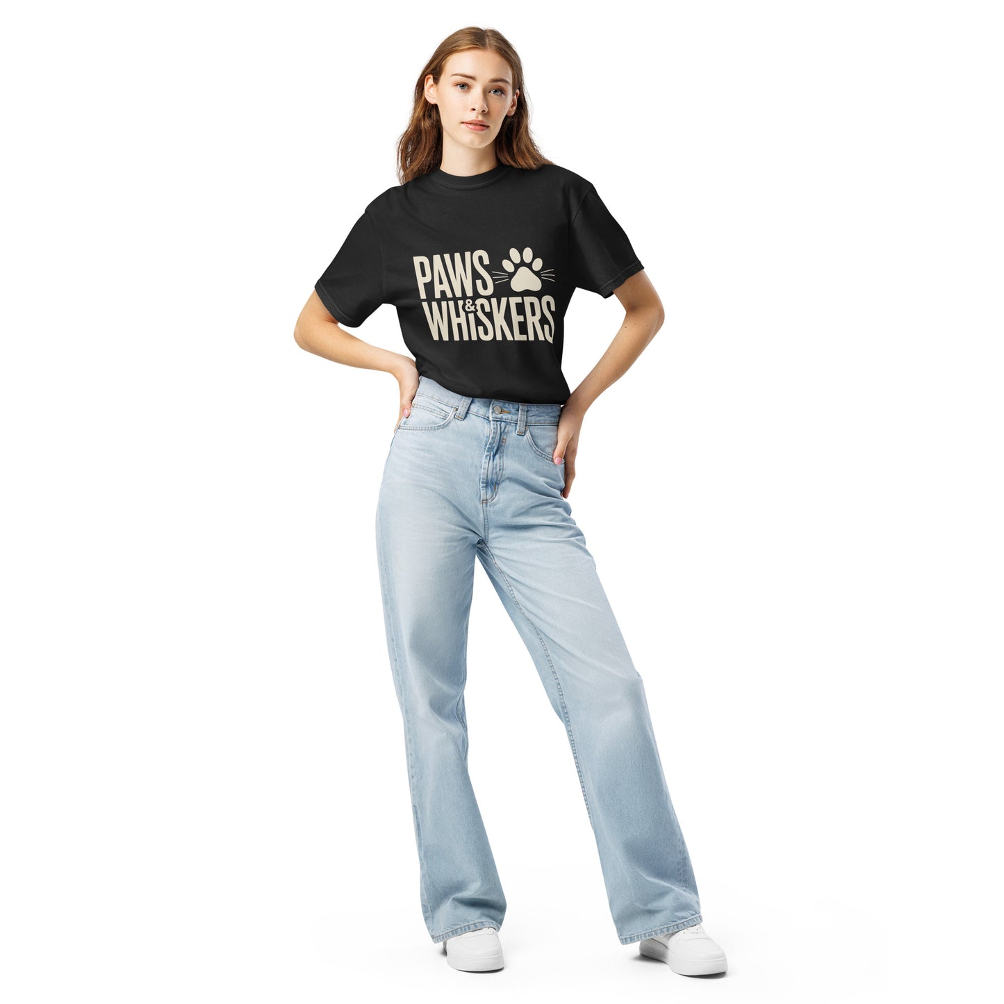 Paws and Whiskers heavyweight t-shirt