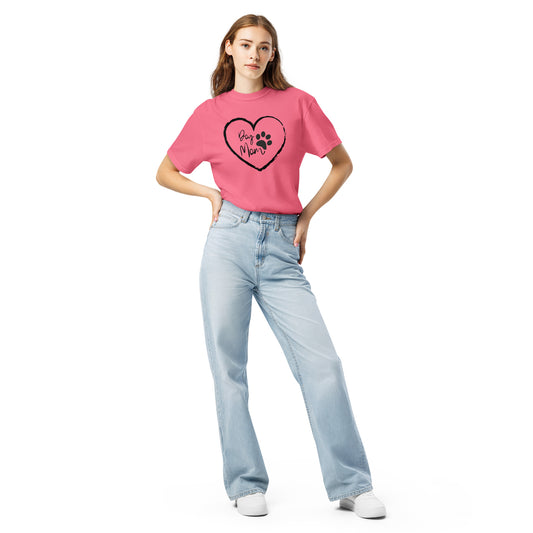 Dog Mom premium cotton tee