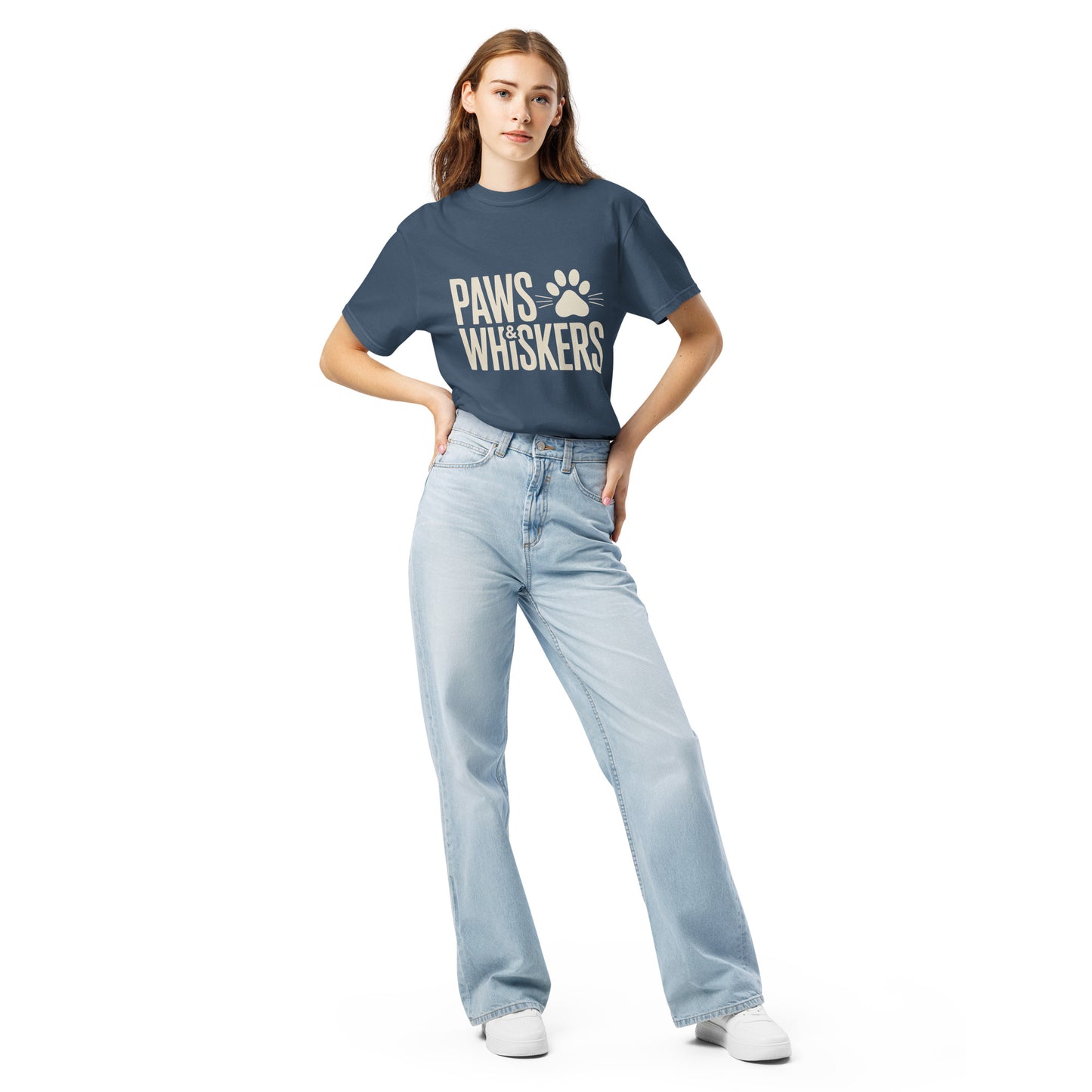 Paws and Whiskers heavyweight t-shirt