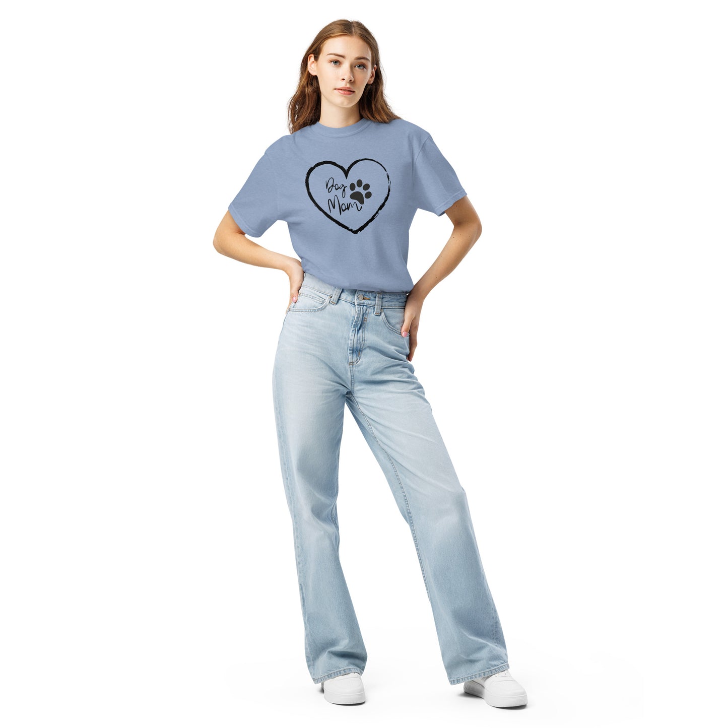 Dog Mom premium cotton tee