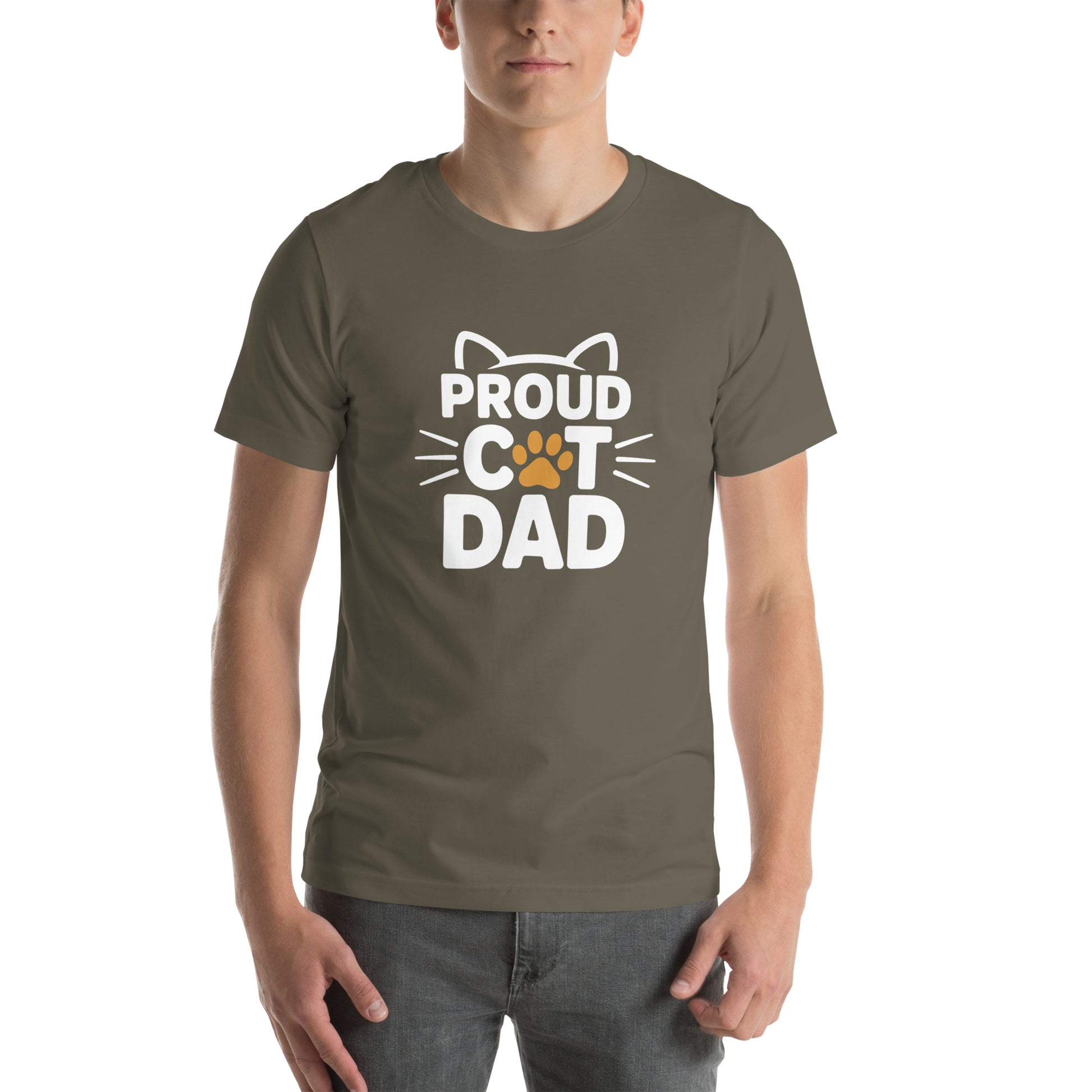 Cat Dad unisex t-shirt