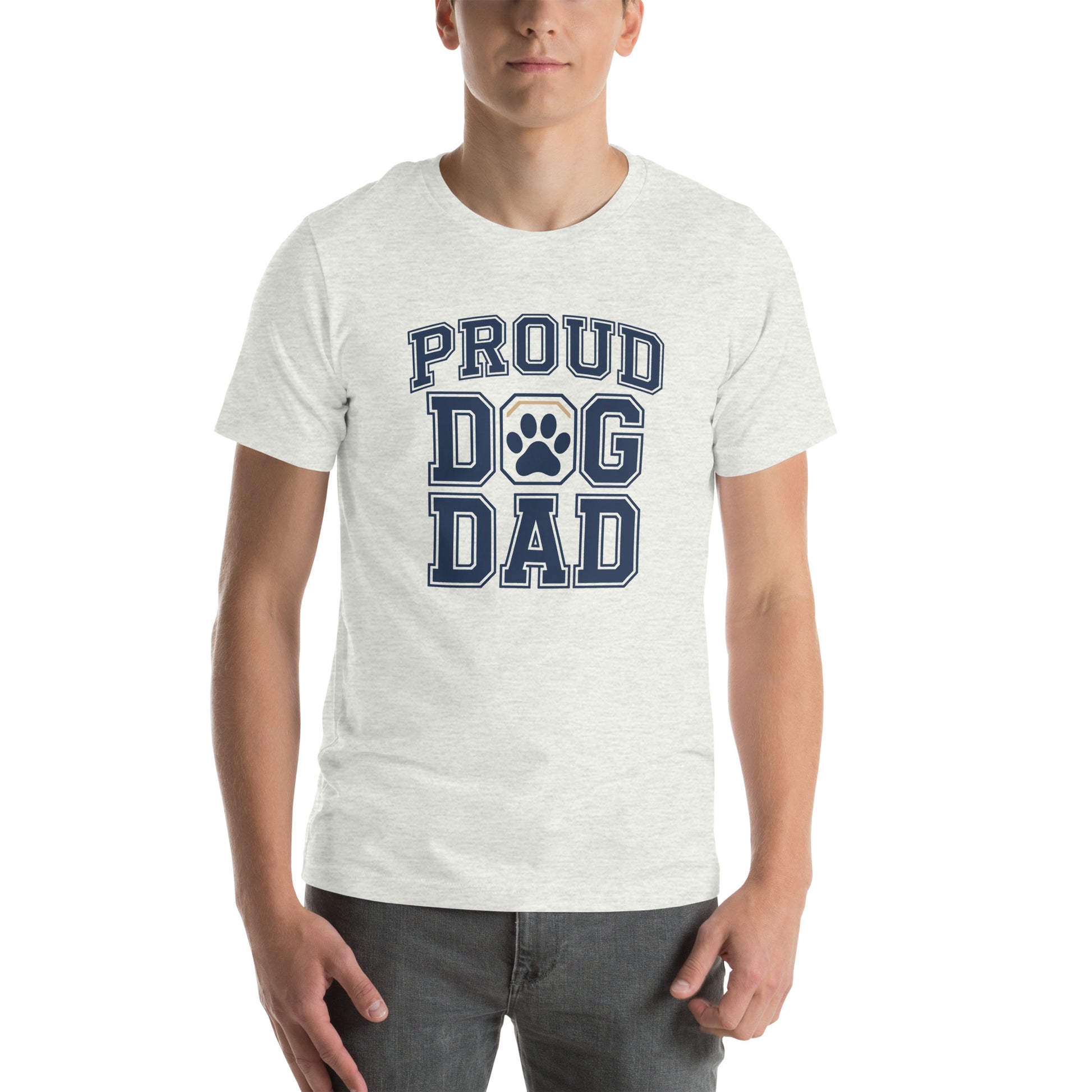 Unisex dog dad t-shirt - “Proud Dog Dad”
