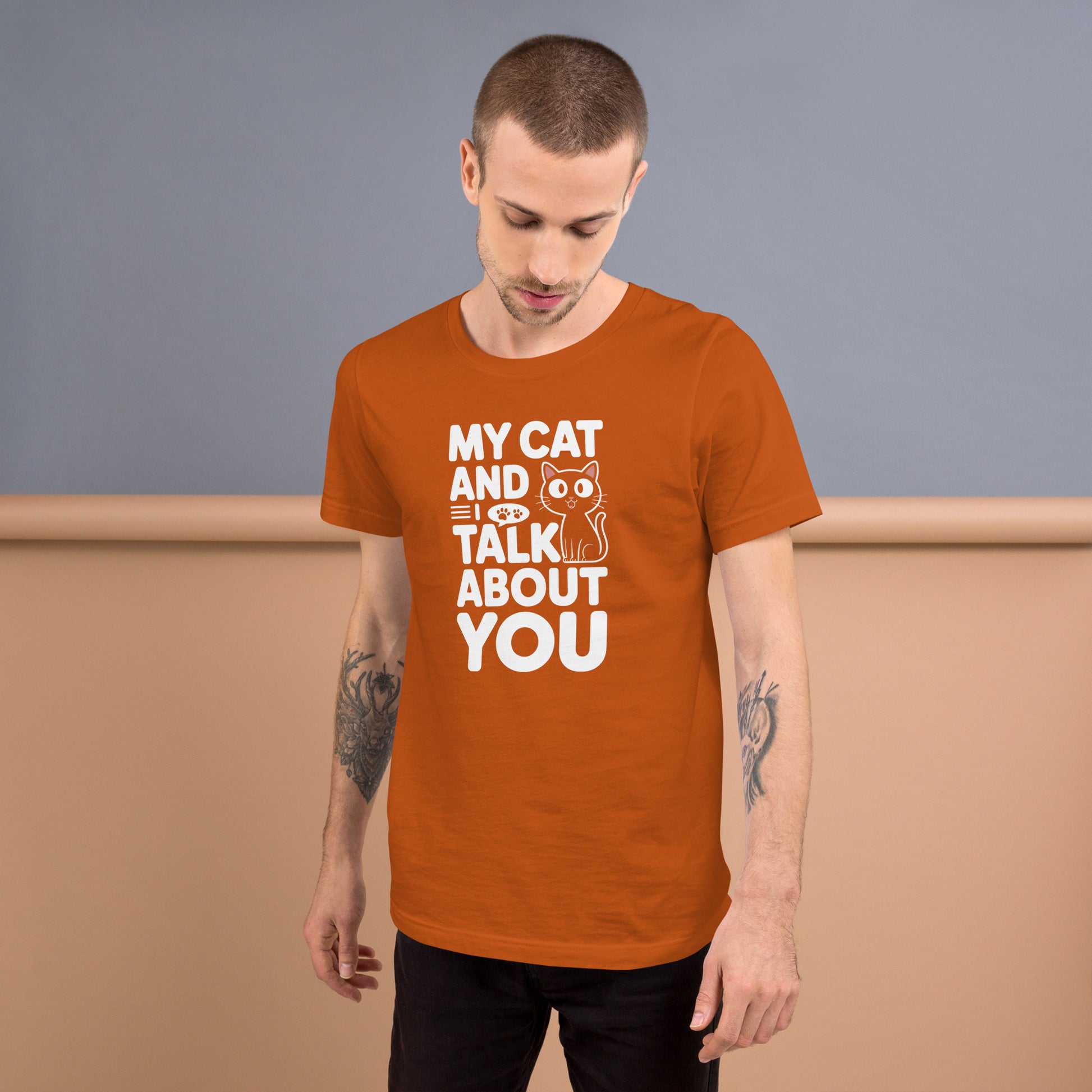 Humorous cat lover tee