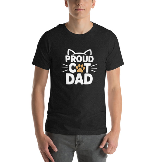 Cat Dad unisex t-shirt