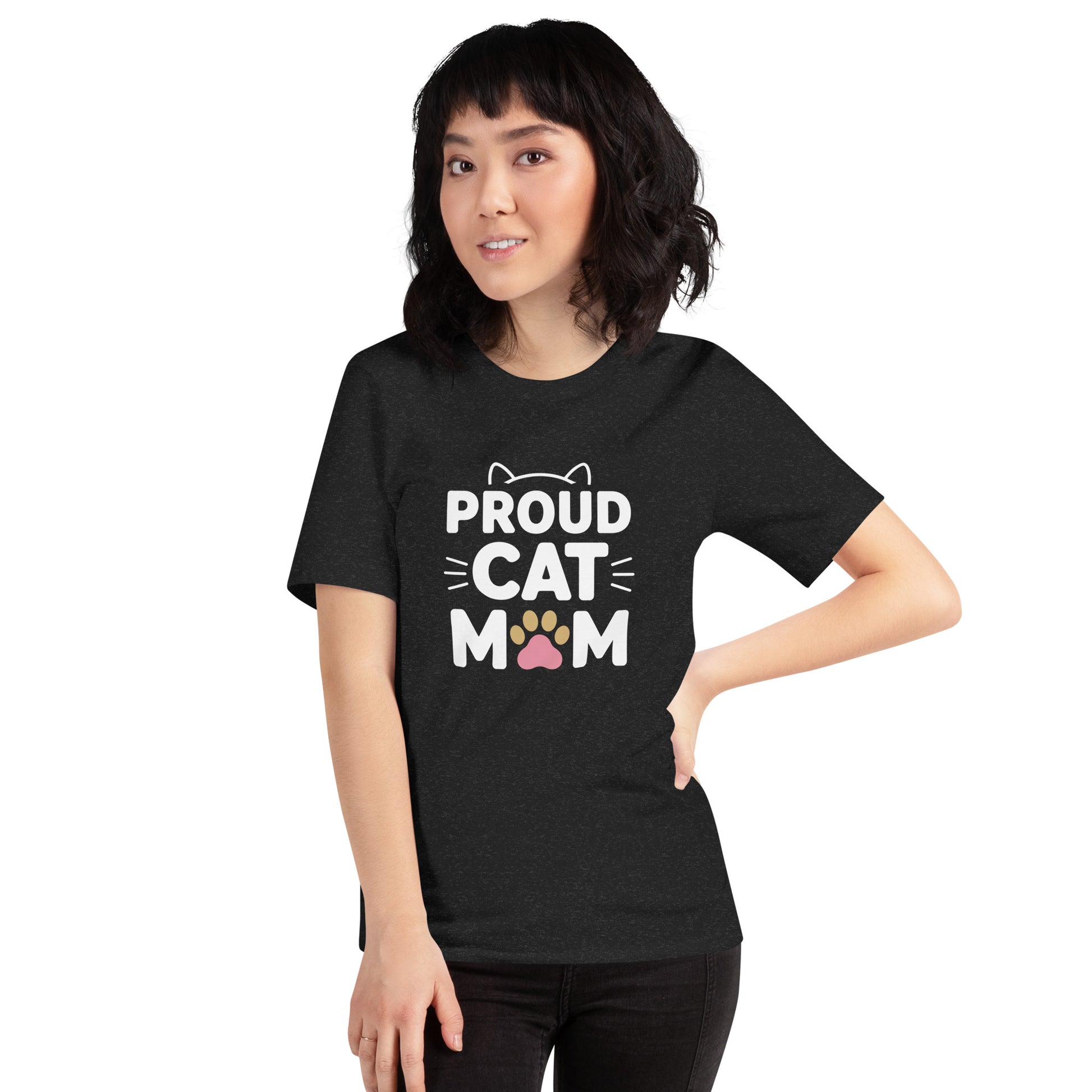 Proud Cat Mom unisex t-shirt