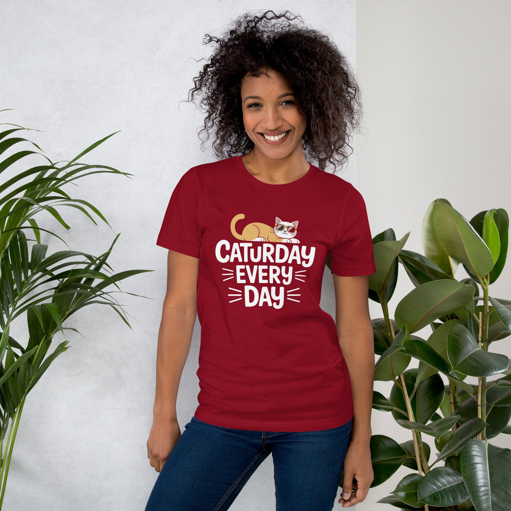 Caturday Every Day unisex t-shirt