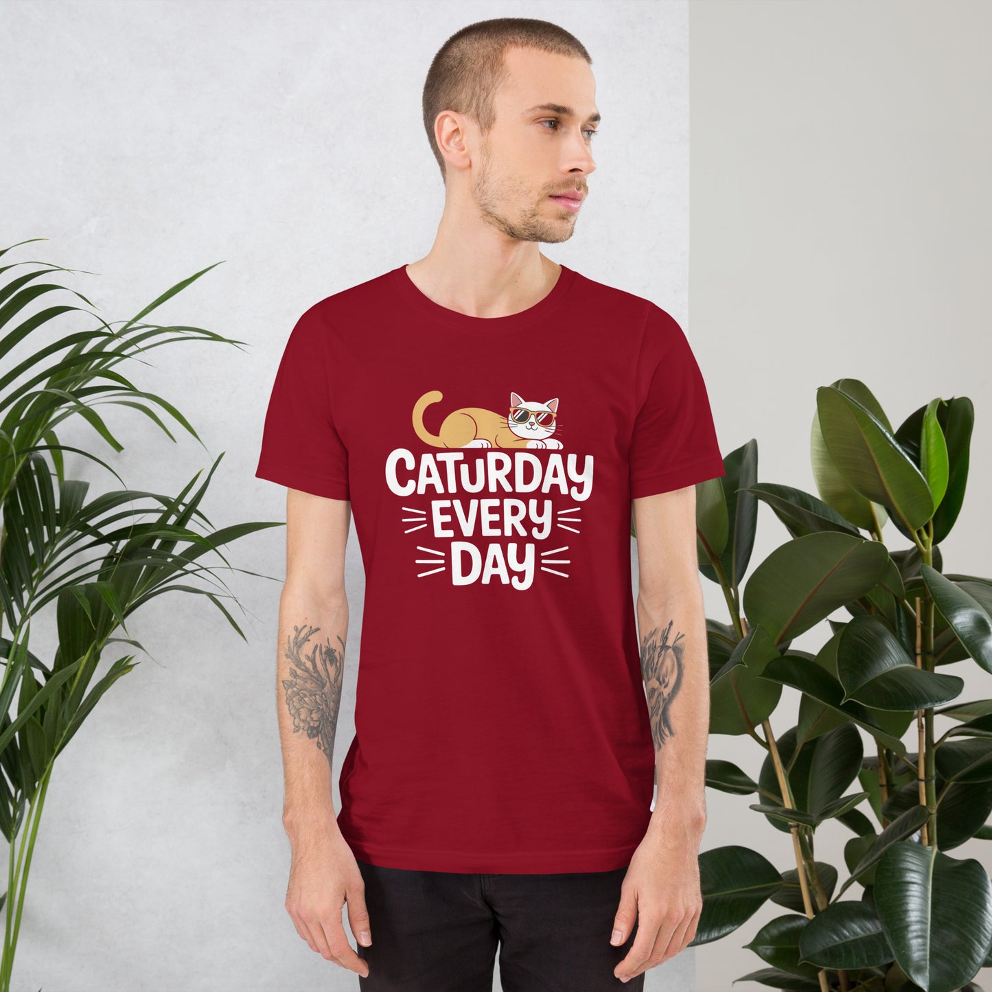 Caturday Every Day unisex t-shirt