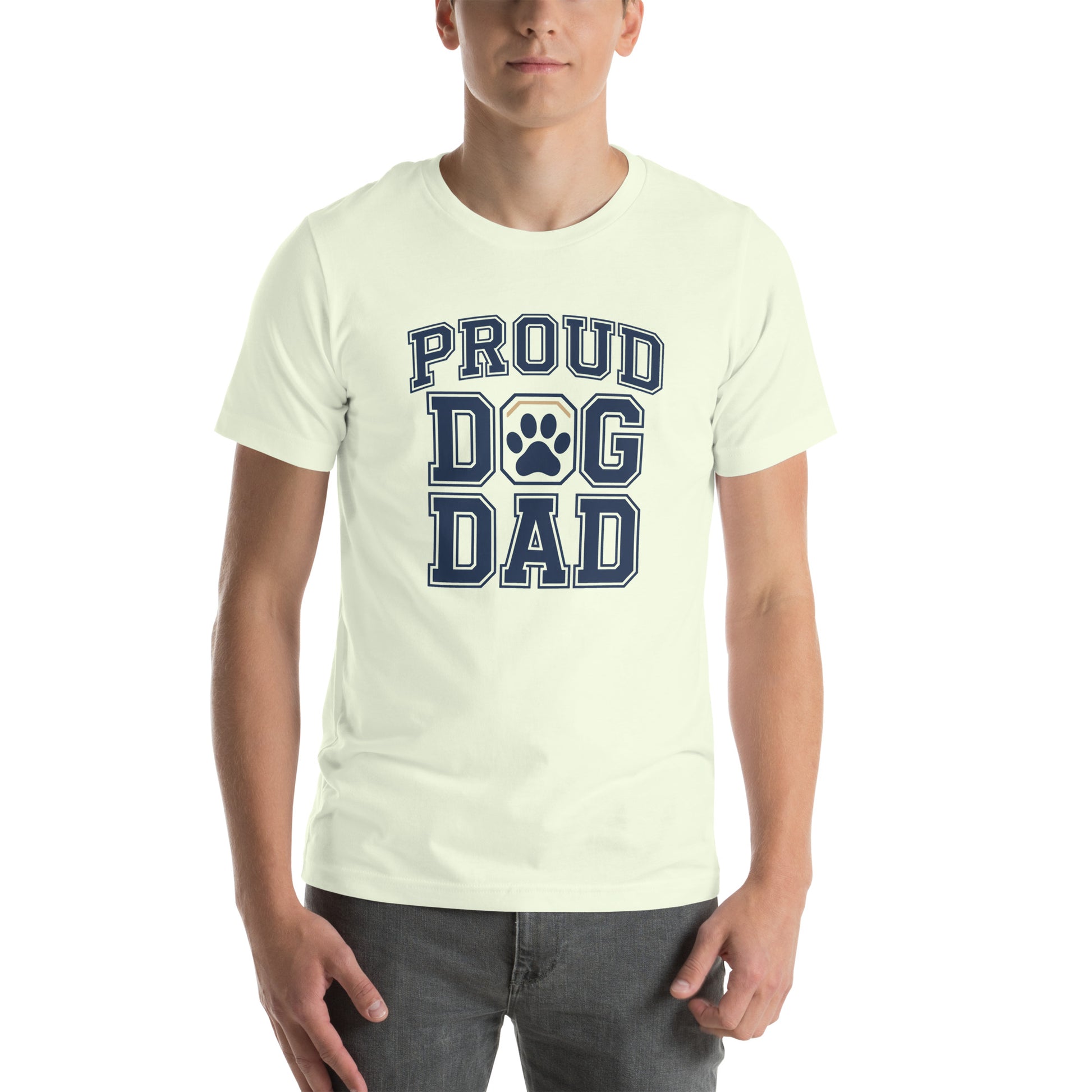 Unisex dog dad t-shirt - “Proud Dog Dad”