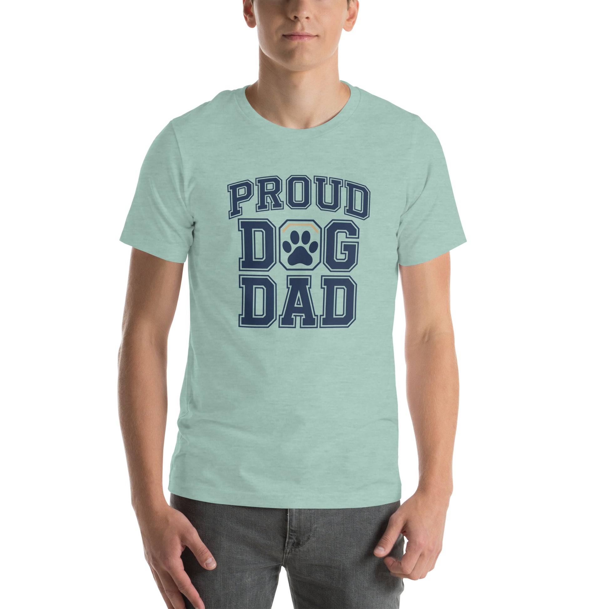 Unisex dog dad t-shirt - “Proud Dog Dad”