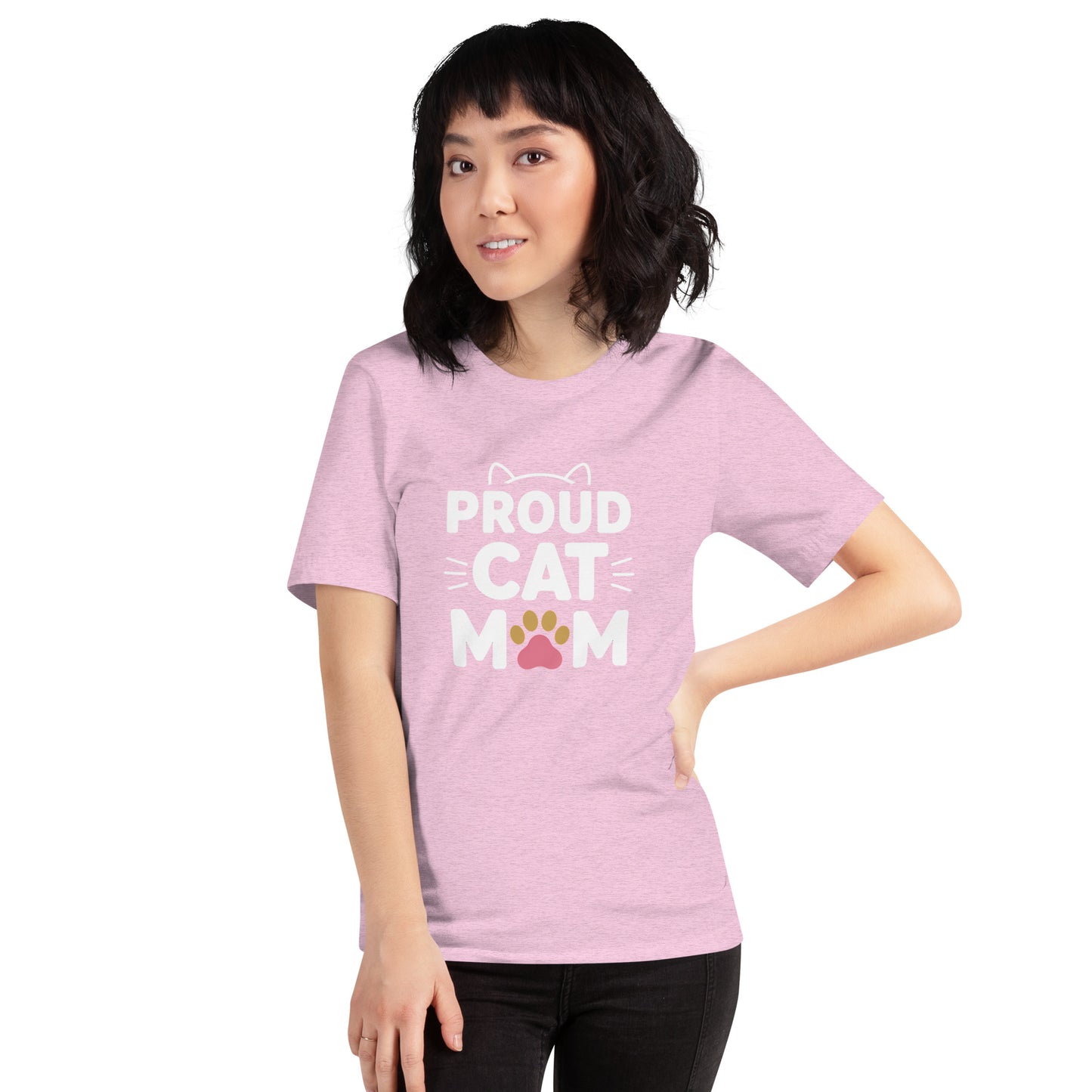 Proud Cat Mom unisex t-shirt
