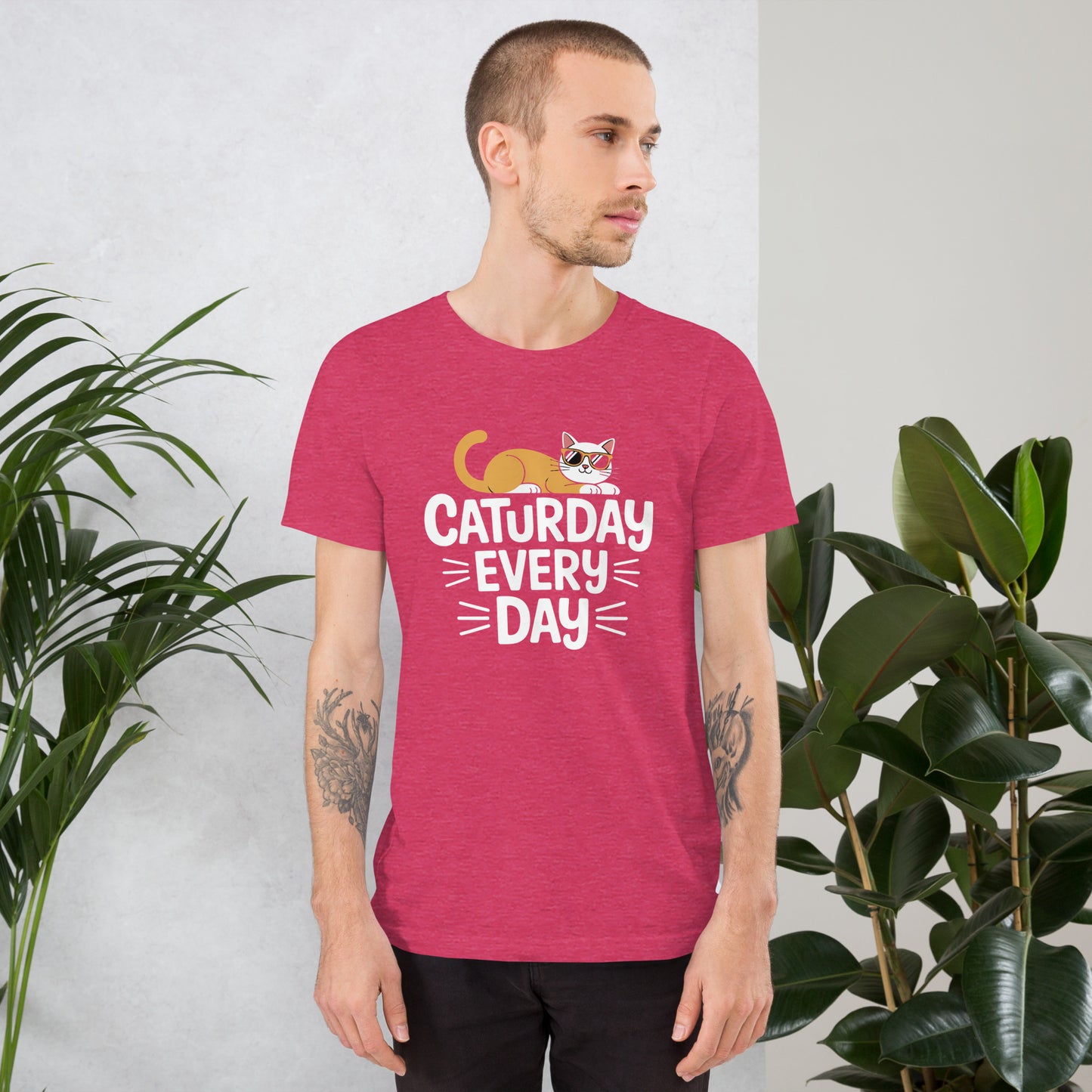 Cat lover humor tee