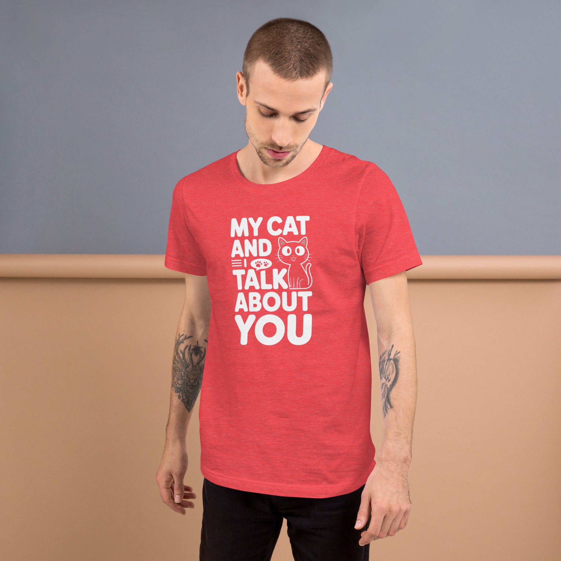 Humorous cat lover tee