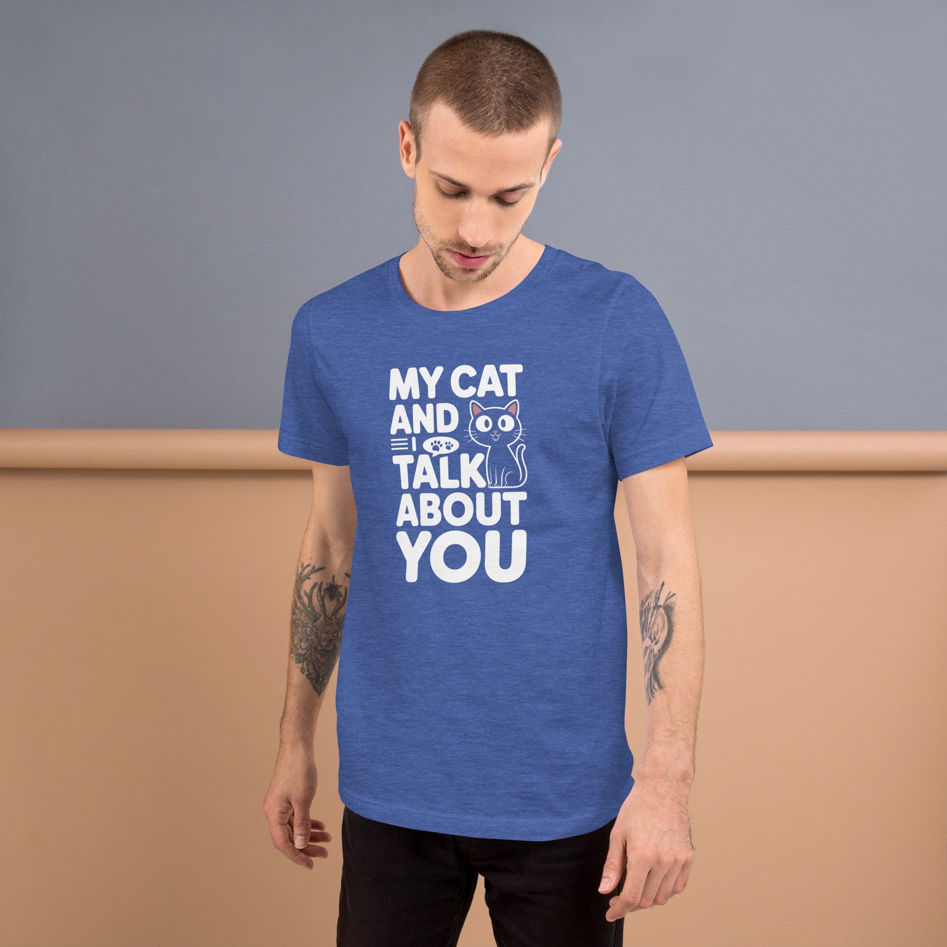 Humorous cat lover tee